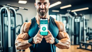 fitness app für muskelaufbau